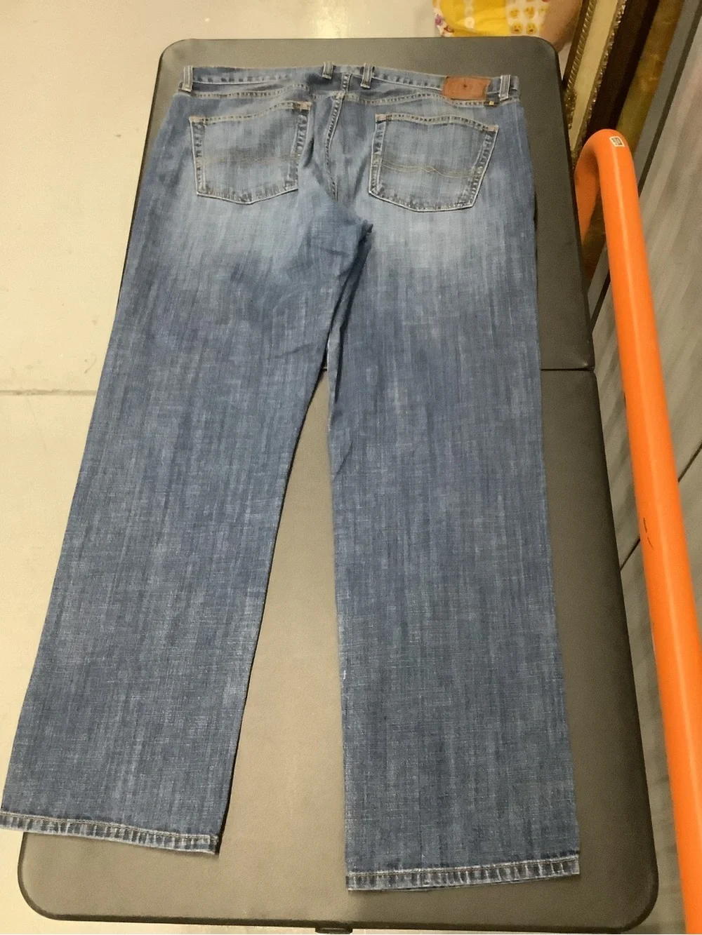 Lucky Brand Men's Straight-Leg Denim Jeans in Faded Blue